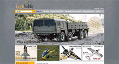 Desktop Screenshot of lunahobby.com
